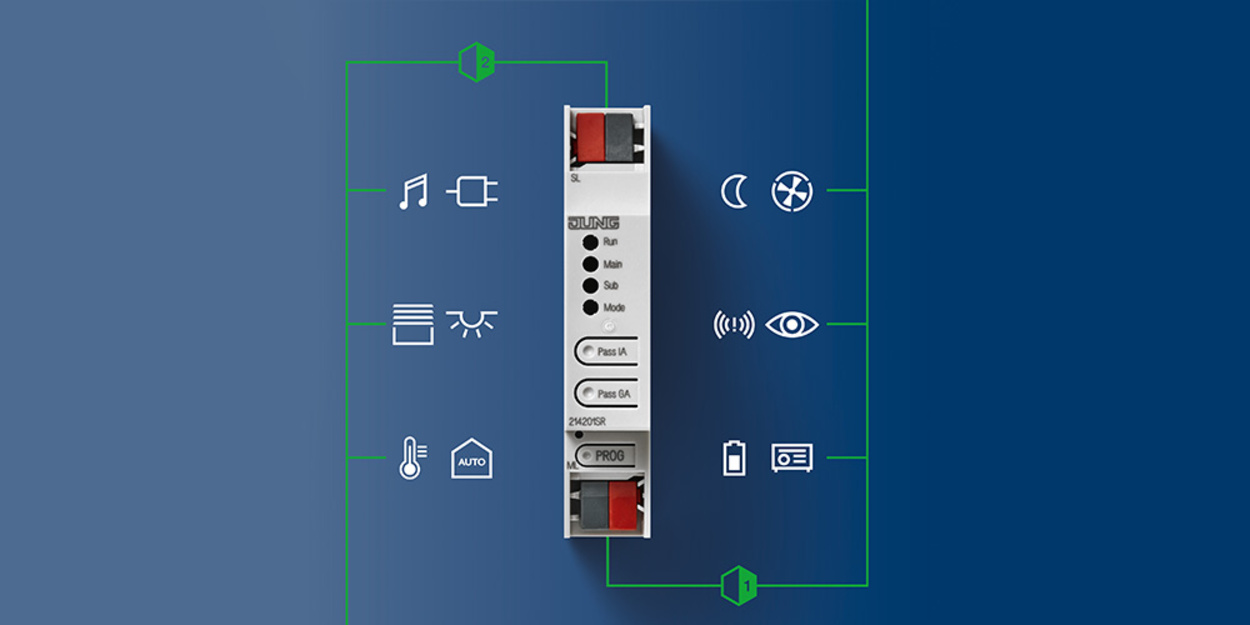 KNX Bereichs- und Linienkoppler bei EBA Elektro- und Beleuchtungsanlagen GmbH in Artern