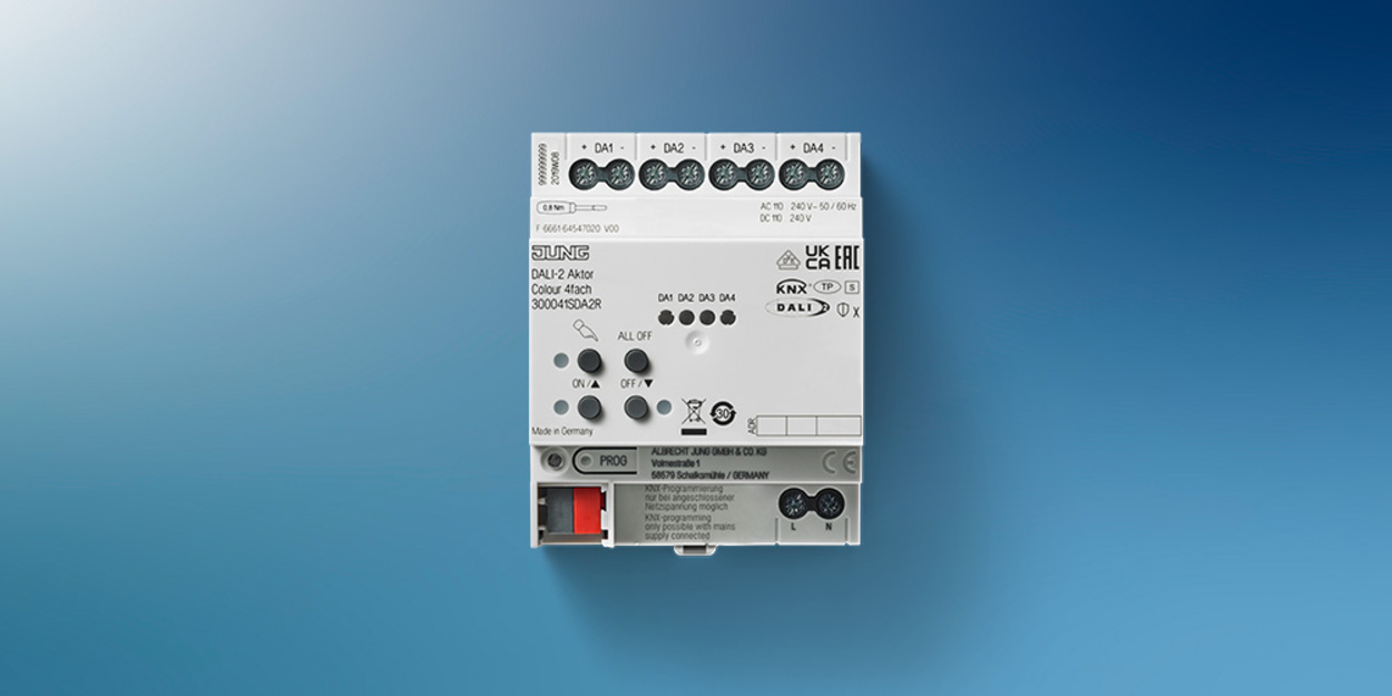 KNX DALI 2 Gateway Colour bei EBA Elektro- und Beleuchtungsanlagen GmbH in Artern